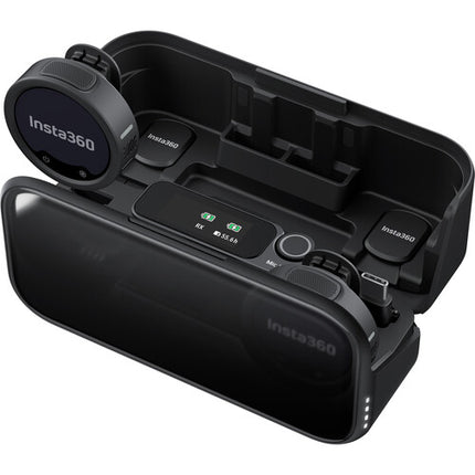 Insta360 Mic Pro Sistema Inalámbrico 2 Personas 2.4 GHz 30h Batería Estuche Carga