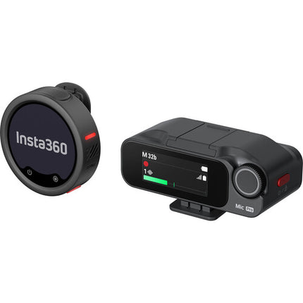 Insta360 Mic Pro Sistema Inalámbrico 2.4 GHz 1312' Alcance 10h Batería