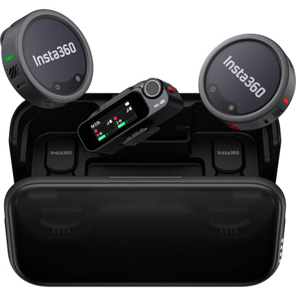 Insta360 Mic Pro Sistema Inalámbrico 2 Personas 2.4 GHz 30h Batería Estuche Carga