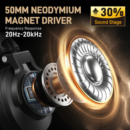 maono MH700 Auriculares Cerrados para Juegos con Driver de 50mm y Cable 3.5mm