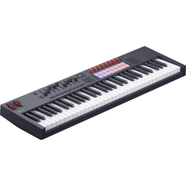 Novation FLkey 2 61 Teclado MIDI USB para FL Studio 16 Pads 61 Teclas