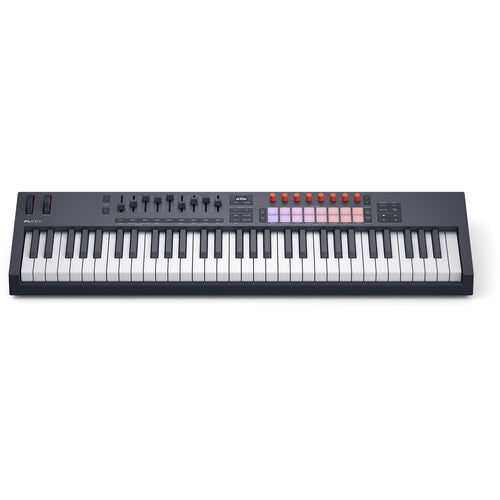 Novation FLkey 2 61 Teclado MIDI USB para FL Studio 16 Pads 61 Teclas
