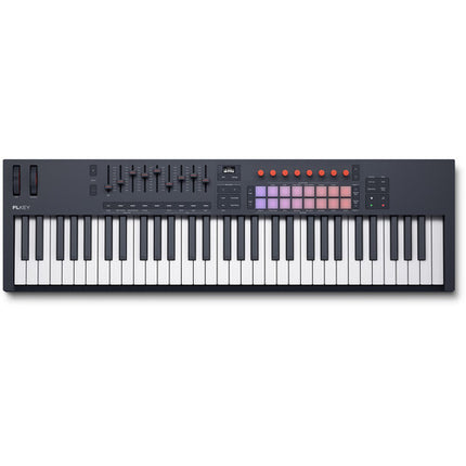 Novation FLkey 2 61 Teclado MIDI USB para FL Studio 16 Pads 61 Teclas