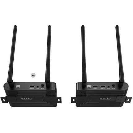 BZBGEAR Air4Kast DCI 4K60 Kit Extensor HDMI Inalámbrico 1 TX 4 RX 164'
