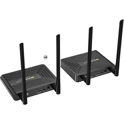 BZBGEAR Air4Kast DCI 4K60 Kit Extensor HDMI Inalámbrico 1 TX 4 RX 164'