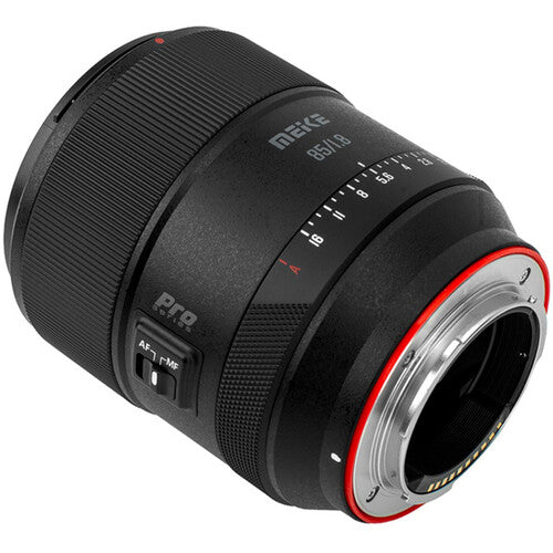 Meike 85mm f/1.8 Pro Mark II Lente para Sony E apertura rápida