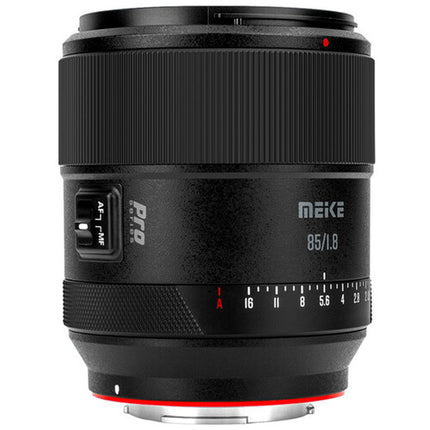 Meike 85mm f/1.8 Pro Mark II Lente para Sony E apertura rápida
