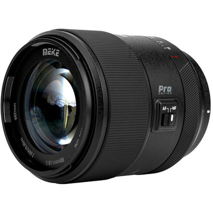 Meike 85mm f/1.8 Pro Mark II Lente para Sony E apertura rápida