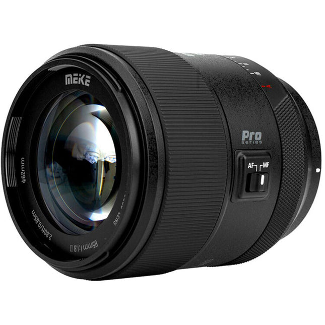 Meike 85mm f/1.8 Pro Mark II Lente para Sony E apertura rápida