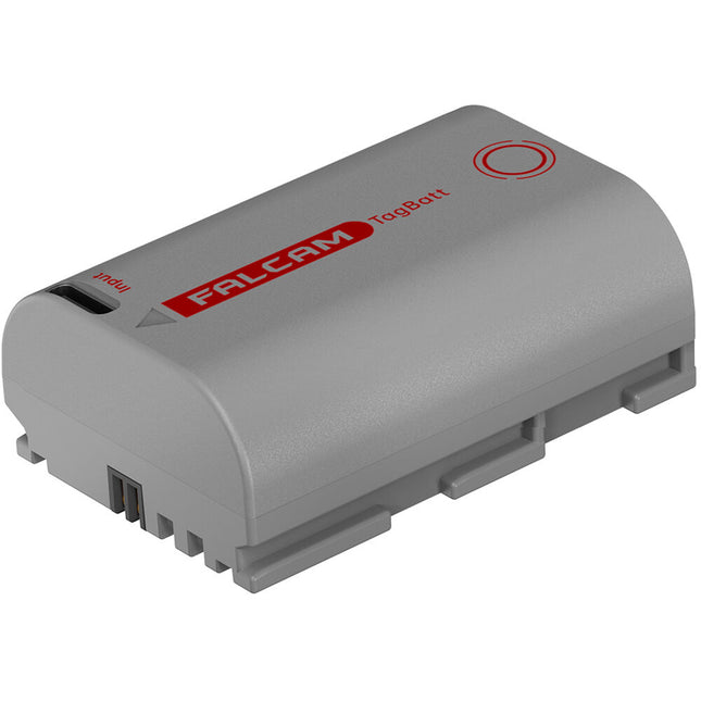Falcam TagBatt Batería LP-E6 2600mAh USB-C con Protección y Tracking Apple