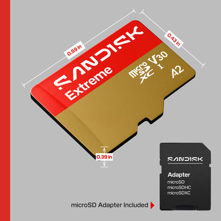 SanDisk 32GB Extreme UHS-I microSDHC Tarjeta de Memoria 100MB/s 3-Pack