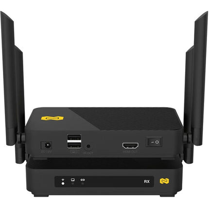 BZBGEAR UHD 4K60 Kit Extensor HDMI Inalámbrico con Latencia Ultra Baja 328' Alcance