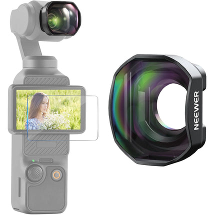 Neewer LS-84 Teleconvertidor 2x para Cámaras DJI Osmo Pocket 3 4 Xtra