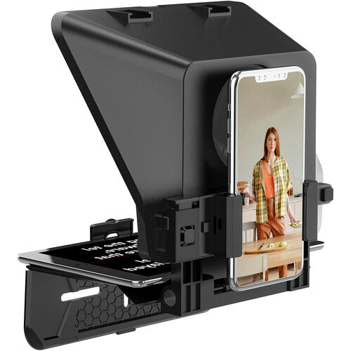 Desview T5 11" Teleprompter Plegable para Smartphone Doble Pantalla Teleprompter