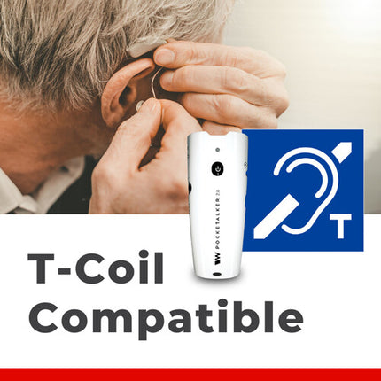 Williams Sound PKT 2.0 SYS 1 Kit de Comunicación para Pacientes Amplificador Recargable y Auriculares Estéreo
