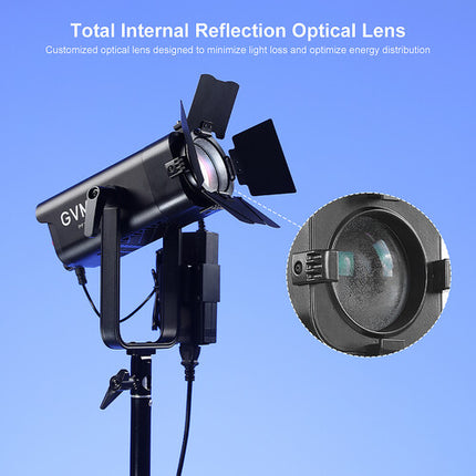 GVM PF100B Luz LED Bicolor Enfoque 30 200 Lux Ángulo 15-45° Kit Completo