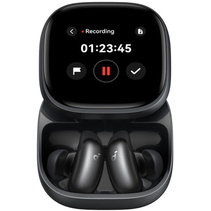 Soundcore by Anker Liberty 5 Pro Max Auriculares Inalámbricos Negro 28h Batería Pantalla AMOLED