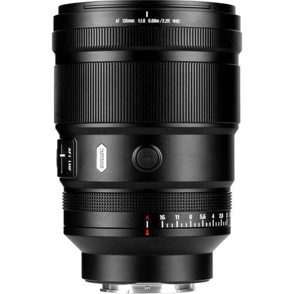 7Artisans 135mm f1.8 Lente Teleobjetivo para Nikon Z Full Frame 82mm