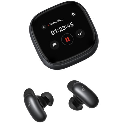 Soundcore by Anker Liberty 5 Pro Max Auriculares Inalámbricos Negro 28h Batería Pantalla AMOLED