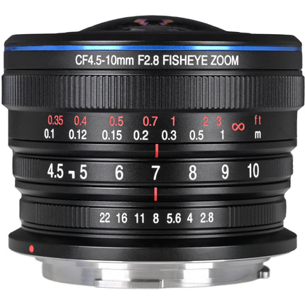Venus Optics Laowa 4.5-10mm f2.8 Zoom Ojo de Pez APS-C Canon RF 175°