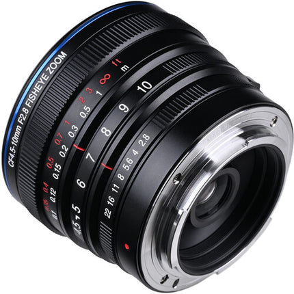 Venus Optics Laowa 4.5-10mm f2.8 Zoom Fisheye para Canon EF-M APS-C 175°