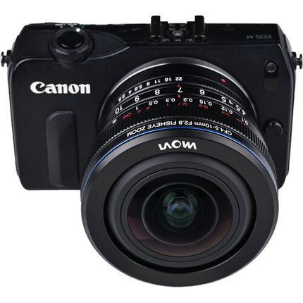 Venus Optics Laowa 4.5-10mm f2.8 Zoom Fisheye para Canon EF-M APS-C 175°