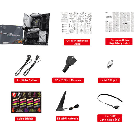MSI MAG X870E GAMING MAX WIFI Placa Base ATX AM5 DDR5 WiFi 7 5GbE