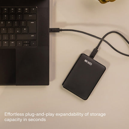 WD 5TB Elements Disco Duro Externo USB-C 3.2 Gen 1 con Cable