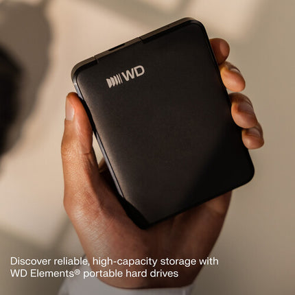 WD 6TB Elements Disco Duro Externo USB-C 3.2 Gen 1 5 Gb/s