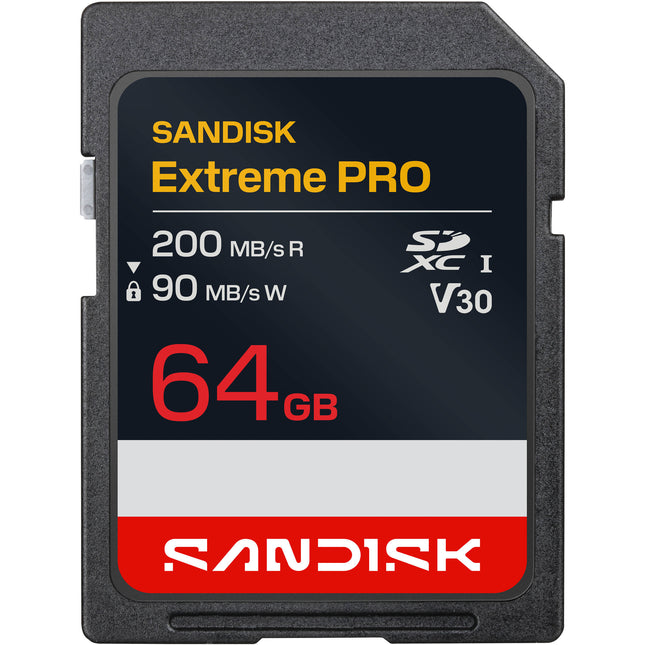 SanDisk Extreme PRO Tarjeta de Memoria SDXC 64GB UHS-I 200MB/s 2-Pack