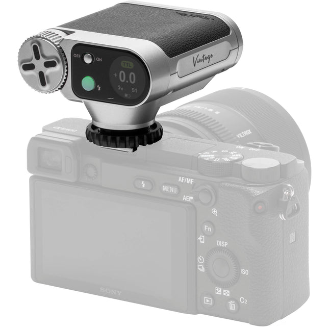 Viltrox Vintage Z1 PRO-S Flash para Cámara Sony Número Guía 39.4 Modo Manual y TTL