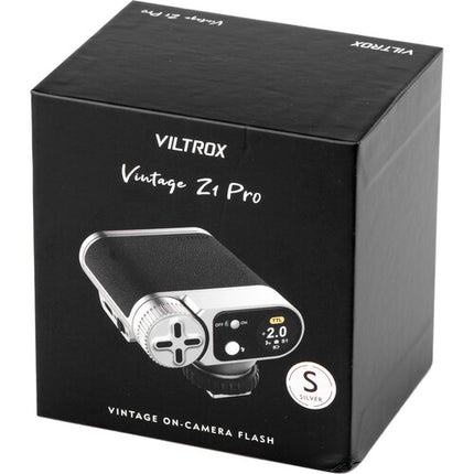 Viltrox Vintage Z1 PRO-S Flash para Cámara Sony Número Guía 39.4 Modo Manual y TTL