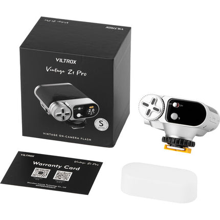 Viltrox Vintage Z1 PRO-S Flash para Cámara Sony Número Guía 39.4 Modo Manual y TTL
