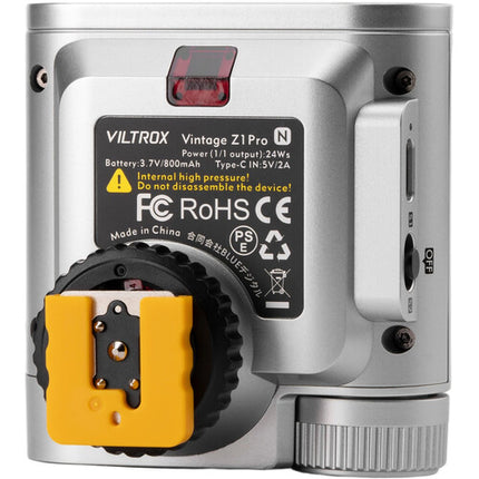 Viltrox Vintage Z1 PRO-N Flash para Nikon Número guía 39.4 Diffuser incluido