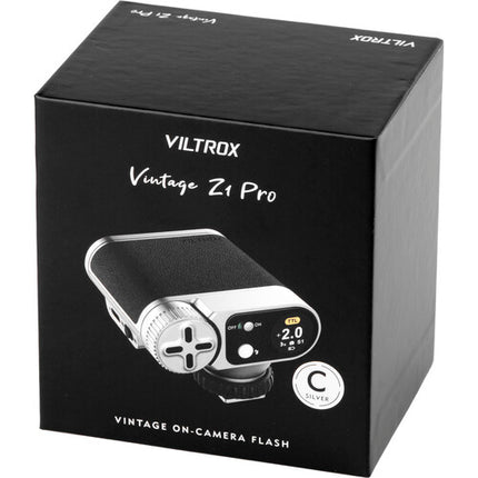 Viltrox Vintage Z1 PRO-C Flash para Cámara Canon Número Guía 39.4 Difusor