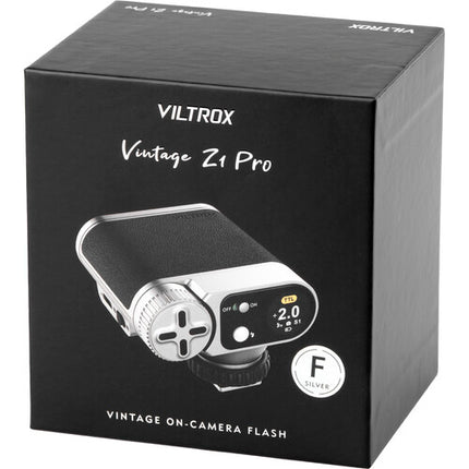 Viltrox Vintage Z1 PRO-F Flash de cámara para FUJIFILM 39 Guía USB-C Difusor