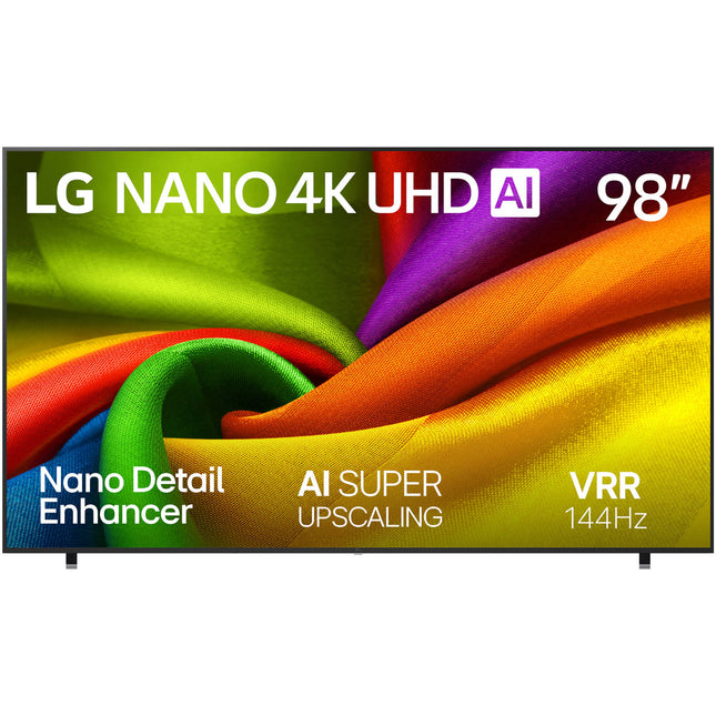 LG NU85 Nano TV LED Smart 98" 4K UHD 3840x2160 HDR10 60Hz