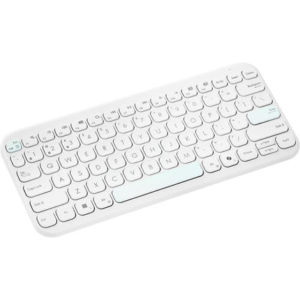 ASUS KW100 Marshmallow Teclado Inalámbrico Bluetooth 5.0 Compacto Ultradelgado europeo