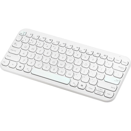 ASUS KW100 Marshmallow Teclado Inalámbrico Bluetooth 5.0 Compacto Ultradelgado europeo