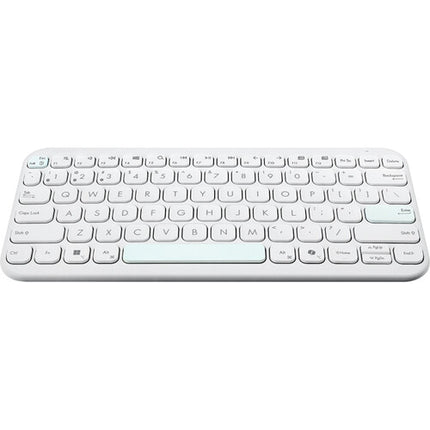 ASUS KW100 Marshmallow Teclado Inalámbrico Bluetooth 5.0 Compacto Ultradelgado europeo