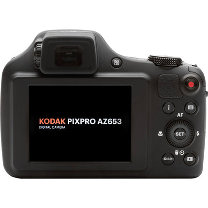 Kodak PIXPRO AZ653 Cámara Digital Negra 20MP Zoom Óptico 65x 24-1560mm