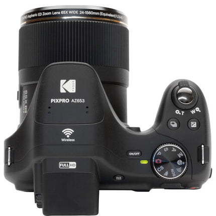 Kodak PIXPRO AZ653 Cámara Digital Negra 20MP Zoom Óptico 65x 24-1560mm