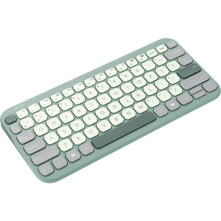 ASUS KW100 Marshmallow Teclado inalámbrico Bluetooth 5.0 compacto ultradelgado
