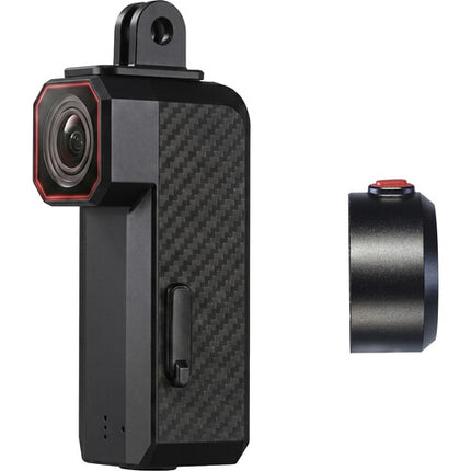 RIPOON Q100E Cámara para Bicicleta 1080p 60fps 140° con Luz Magnética Q10