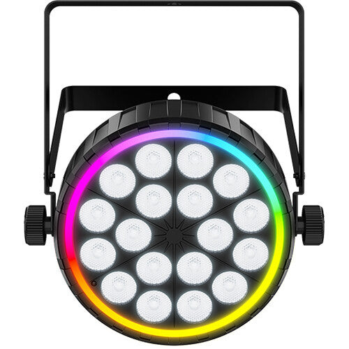 CHAUVET DJ FXpar 6 RGBW Luz LED Efecto Wash 3239 Lúmenes 20° Haz con Cable de Alimentación