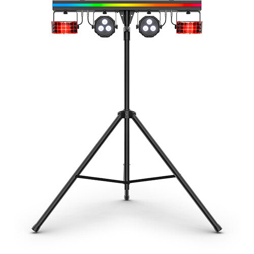 CHAUVET DJ GigBAR 3 ILS Sistema de Iluminación 3 en 1 con Control Remoto y Pedal Inalámbrico