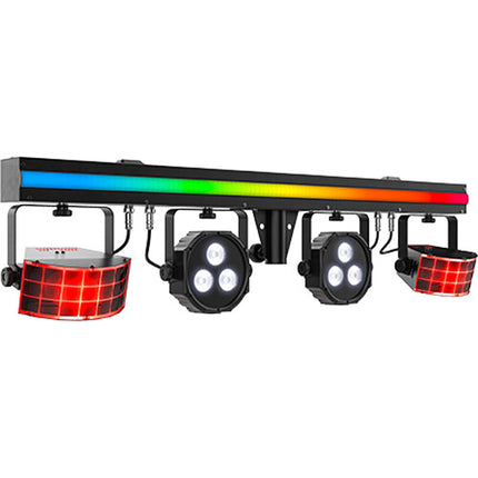 CHAUVET DJ GigBAR 3 ILS Sistema de Iluminación 3 en 1 con Control Remoto y Pedal Inalámbrico