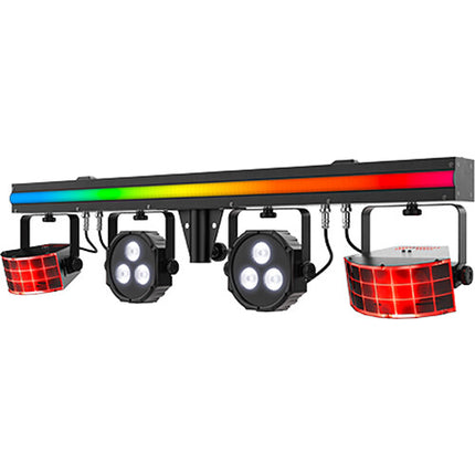 CHAUVET DJ GigBAR 3 ILS Sistema de Iluminación 3 en 1 con Control Remoto y Pedal Inalámbrico