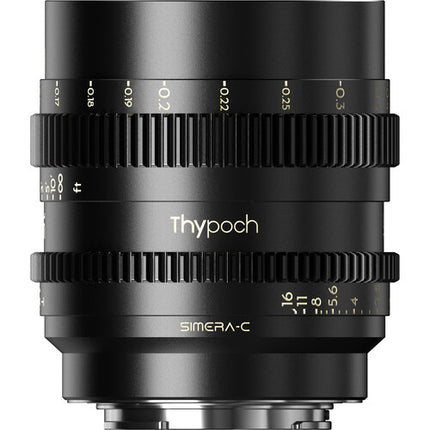 Thypoch Simera-C 16mm T1.9 Lente de Cine Full Frame Apertura T1.9
