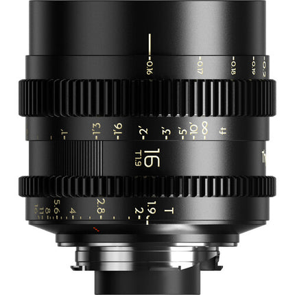 Thypoch Simera-C 16mm T1.9 Lente de Cine Full Frame con Diafragma de 16 hojas